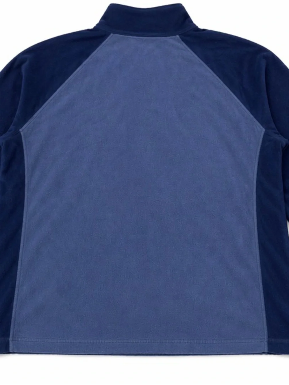 Men's XL Columbia Quarter Zip Fleece Pullover Blue Lightweight Soft
